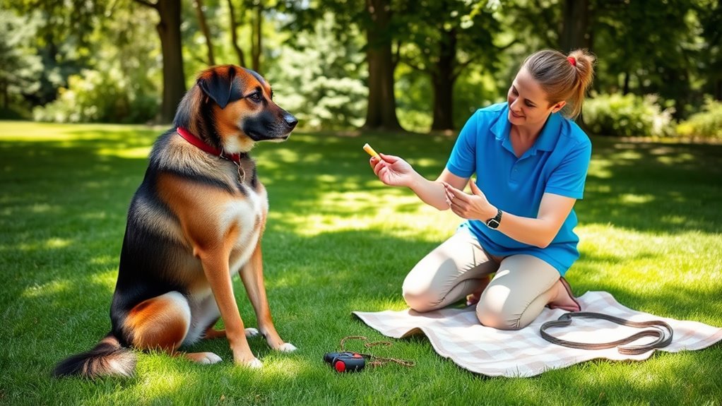 Trainingstechniken für erwachsene Hunde